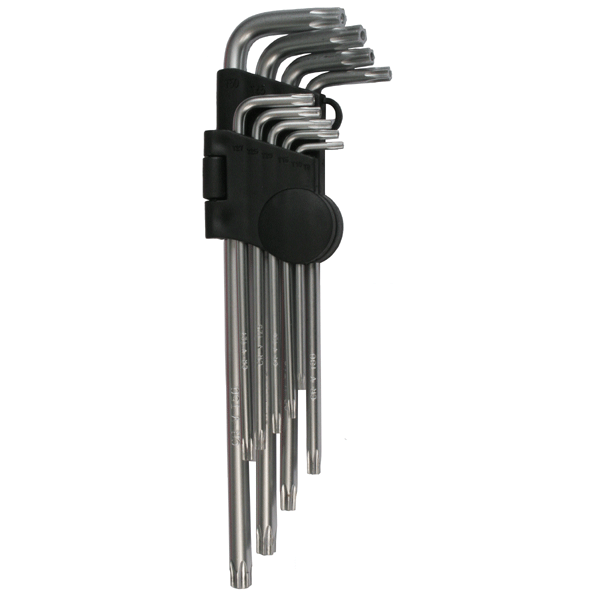 9 Torx-Schlüssel Satz Winkelschlüsselsatz Winkelschlüssel Set Mit Loch T10–T50 
