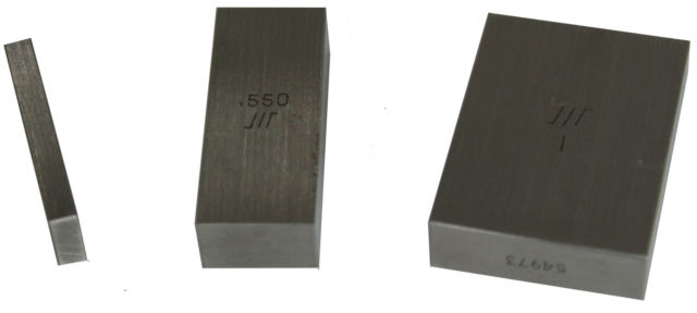 070) Steel Gauge Block 3.5mm Grade 0 Calibration