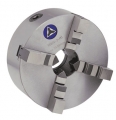 02) 80mm TOS 4 Jaw Standard Scroll Chuck