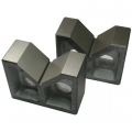 07) Cast Iron Vee Blocks 8in